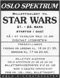 Star Wars dts 70mm.