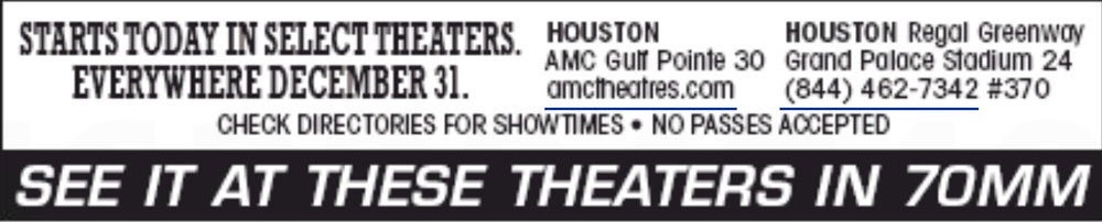 HATEFUL EIGHT CINEMAS_HoustonPost_25DEC2015