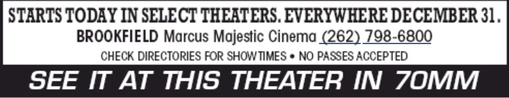 HATEFUL EIGHT CINEMAS_MilwaukeeJournalSentinel_25DEC2015